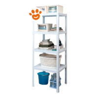 Bama Scaffale Organizzatore Multiuso 4 3 Piani (75x60x184cm)