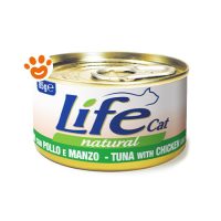 Life Cat Natural Tonno con Pollo e Manzo