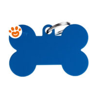 My Family Medaglietta Basic Aluminium Osso XL Alluminio Blu >>>INCISIONE_GRATIS