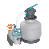 Bestway Pompa Filtro a Sabbia da 11.355 L/h con Valvola di Controllo a 6 Posizioni Art. 58486