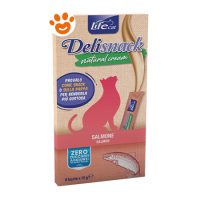 Life Cat Delisnack Natural Cream Salmone