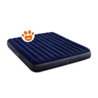 Intex Airbed Materasso Matrimoniale King Size Gonfiabile Classic Downy (183x203x25cm) Art. 64755
