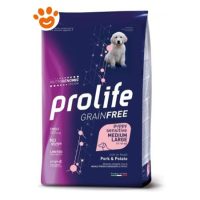 Prolife Dog Grain Free Puppy Sensitive Medium/Large Maiale e Patate