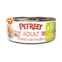 Petreet Cat Adult Tonno del Pacifico con Verdure
