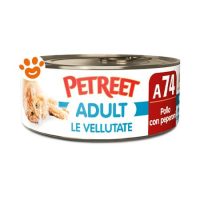Petreet Cat Adult Le Vellutate al Pollo con Peperoni
