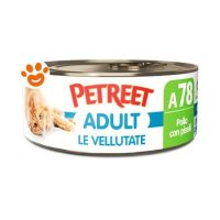 Petreet Cat Adult Le Vellutate al Pollo con Piselli