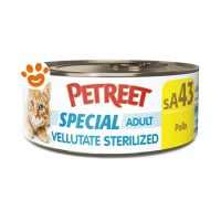 Petreet Cat Adult Le Vellutate Sterilizzato al Pollo