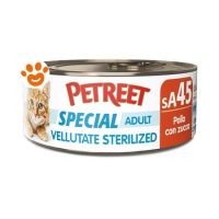 Petreet Cat Adult Le Vellutate Sterilizzato al Pollo con Zucca