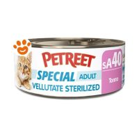 Petreet Cat Adult Le Vellutate Sterilizzato al Tonno