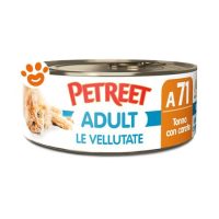Petreet Cat Adult Le Vellutate al Tonno con Carote