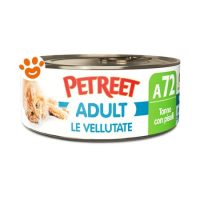 Petreet Cat Adult Le Vellutate al Tonno con Piselli