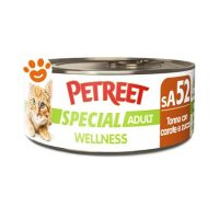 Petreet Cat Adult Wellness Tonno con Carote e Zucca