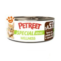 Petreet Cat Adult Wellness Tonno con Patate Dolci e Camomilla