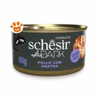 Schesir Cat After Dark Complete Filetti in Brodo di Pollo con Anatra