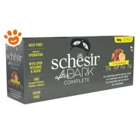 Schesir Cat After Dark Complete Filetti in Brodo Multipack da 4 Gusti