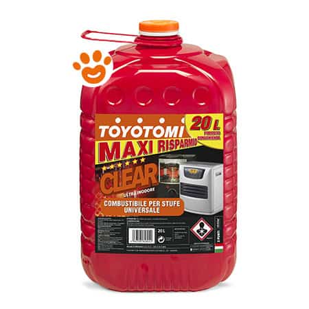 Toyotomi Combustibile Liquido CLEAR - Tanica Da 20 Lt