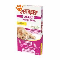 Snack cremoso per gatti adulti gusto pollo Petreet