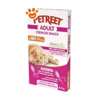 Snack cremoso Petreet pollo e carote per gatti