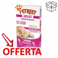 Snack cremoso Petreet per gatti adulti in offerta