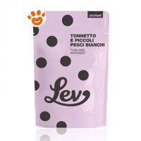 Lev Cat Adult con Tonnetto e Piccoli Pesci Bianchi