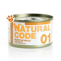 Natural Code 1 Cat Adult Filetti di Pollo