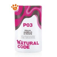 Natural Code P03 Cat Adult al Pollo, Agnello e Patate