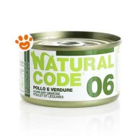Natural Code 6 Cat Adult al Pollo e Verdure