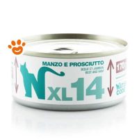 Natural Code 14 Cat Adult XL Manzo e Prosciutto