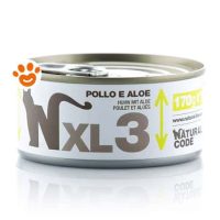 Natural Code 3 Cat Adult XL Pollo e Aloe