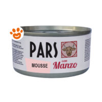 Lattina PARS Mousse con Manzo per gatti