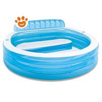 Intex Piscina Family con Poltrona (229x218x79cm) Art. 57190