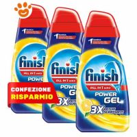 Finish Poteri Sgrassanti Tutto in 1 Gel Limone