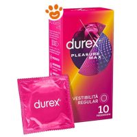 Durex Preservativi Pleasure Max Profilattici Stimolanti