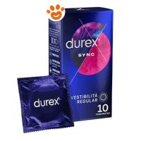 Durex Preservativi Sync Regular Profilattici Stimolanti