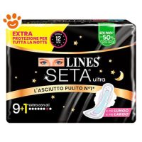 Lines Seta Ultra Assorbenti Extra Notte