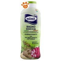 Milmil Bagnodoccia Antibatterico Naturale Zenzero e Tea Tree