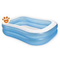 Intex Piscina Gonfiabile Family Rettangolare (203x152x48cm) Art. 57180