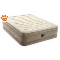 Intex Airbed Materasso Matrimoniale Dura-Beam Comfort Plush High Rise (152x203x46cm) Art. 64428