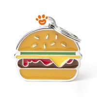 My Family Medaglietta Food Burger >>>INCISIONE_GRATIS