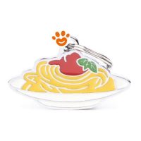 My Family Medaglietta Food Spaghetti>>>INCISIONE_GRATIS