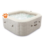 Intex SPA Chevron Deluxe 4 Posti (173x173x71cm) Piscina Idromassaggio Art. 28446 - SPA Chevron Deluxe (173x173x71cm)