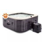 Intex SPA Greystone Deluxe 4 Posti (173x173x71cm) Piscina Idromassaggio Art. 28450 - SPA Greystone Deluxe (173x173x71cm)
