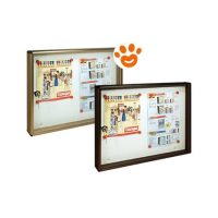 Alubox bacheche porta avvisi ghisa 40x55x5 bc/2