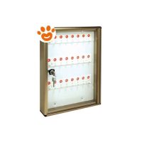 Alubox bacheche porta chiavi all.40x30x5 bc/24