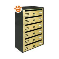 Alubox blocchiere cubo oro orizz- -c6ro