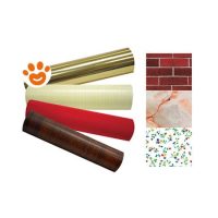 Adreta plastica adesiva rossa 20 mt. -4021