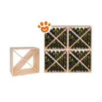 Alberiamo portabottiglie cubo 24 posti