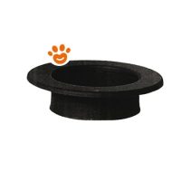 Ala rosoni 2 mm. Nero opaco diam. 12