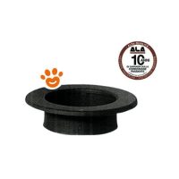 Ala rosoni 2 mm. Nero opaco diam. 14