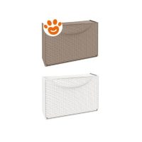 Art plast scarpiere rattan harmony box bianche
